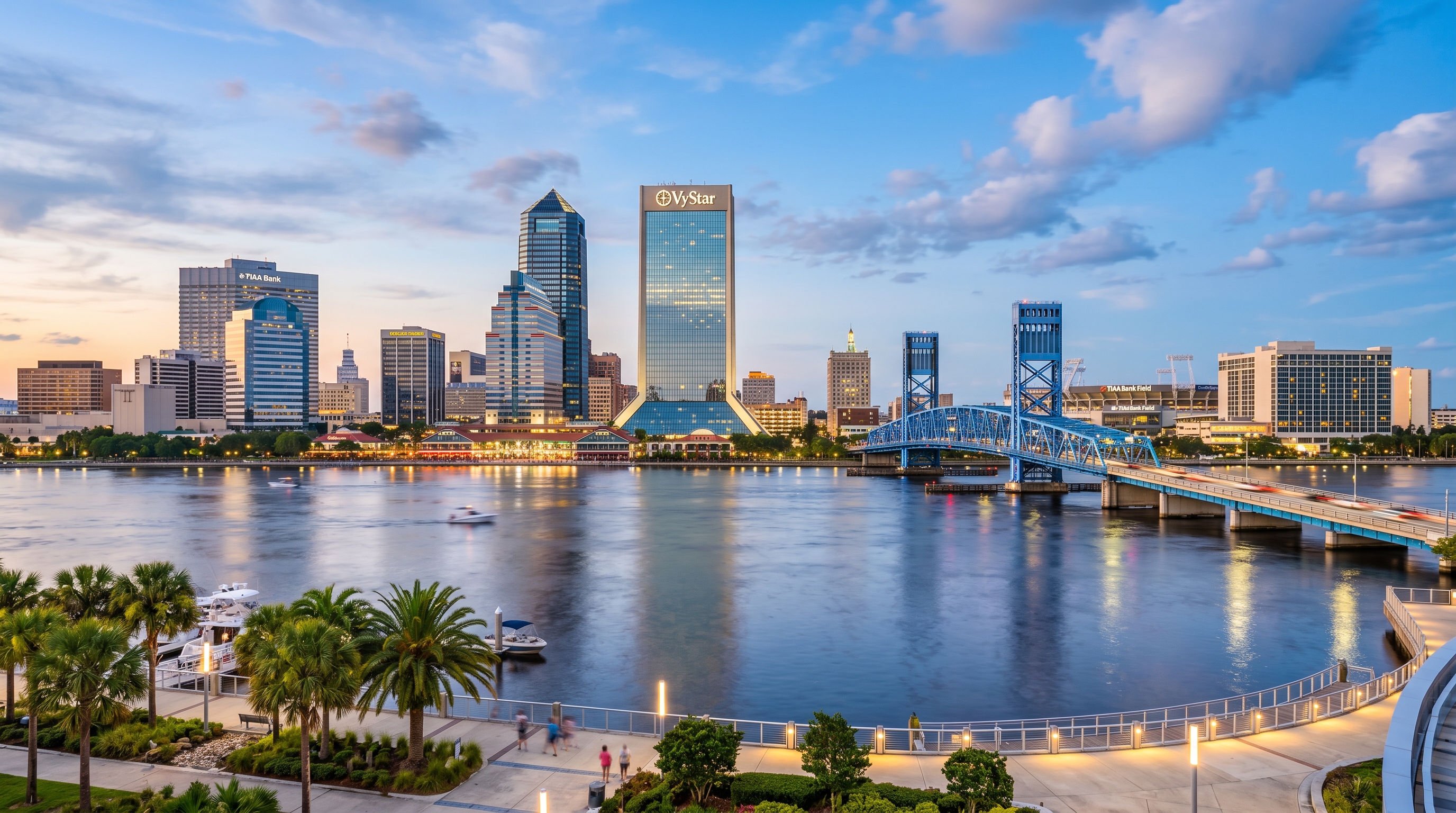 Jacksonville, Florida skyline — car insurance rates guide
