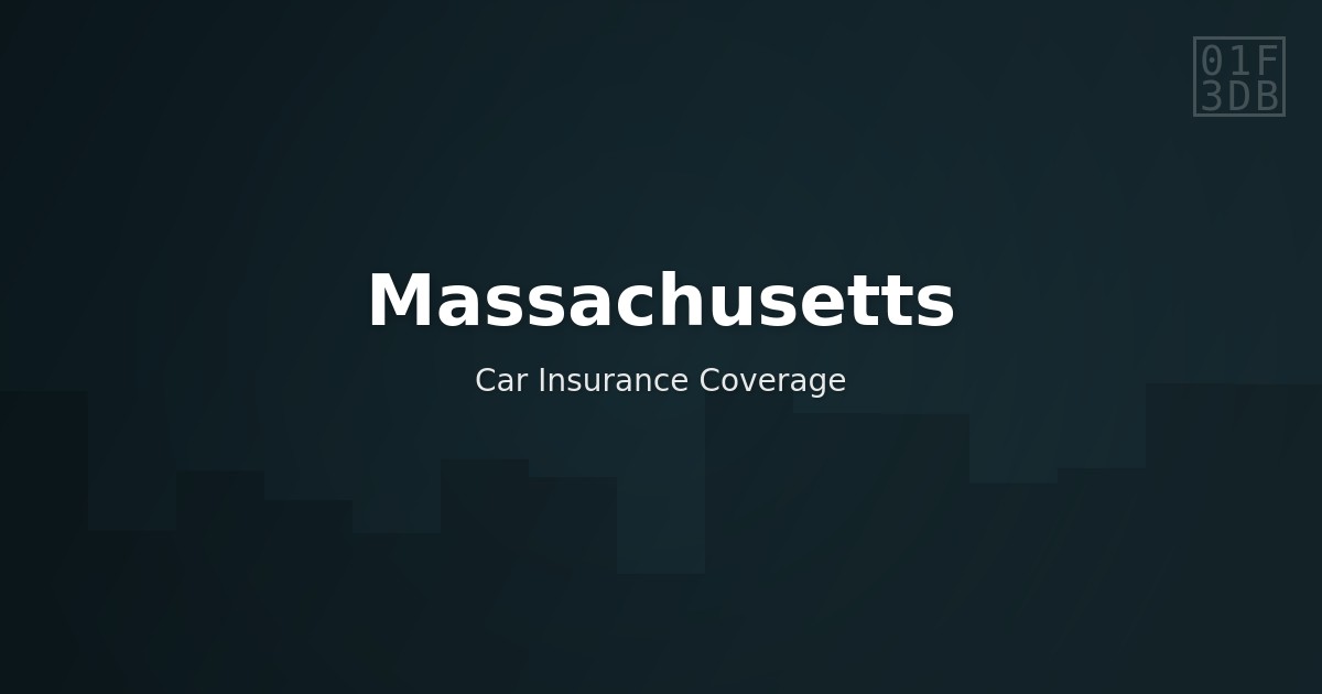 Massachusetts State House with autumn foliage and car on historic street