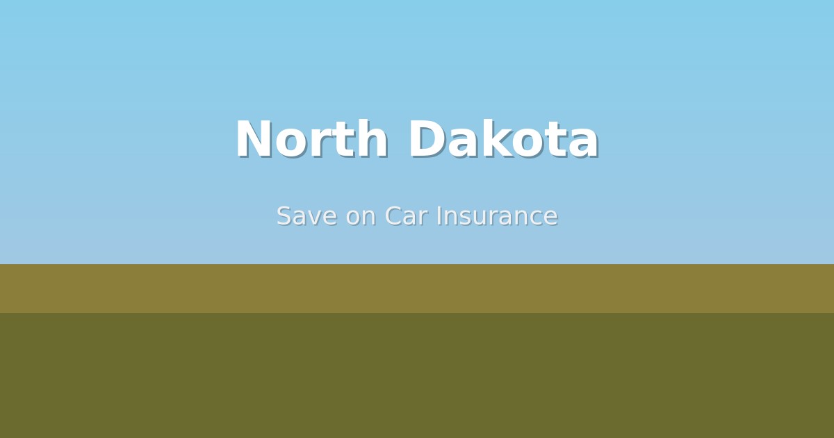 North Dakota prairie highway under big sky