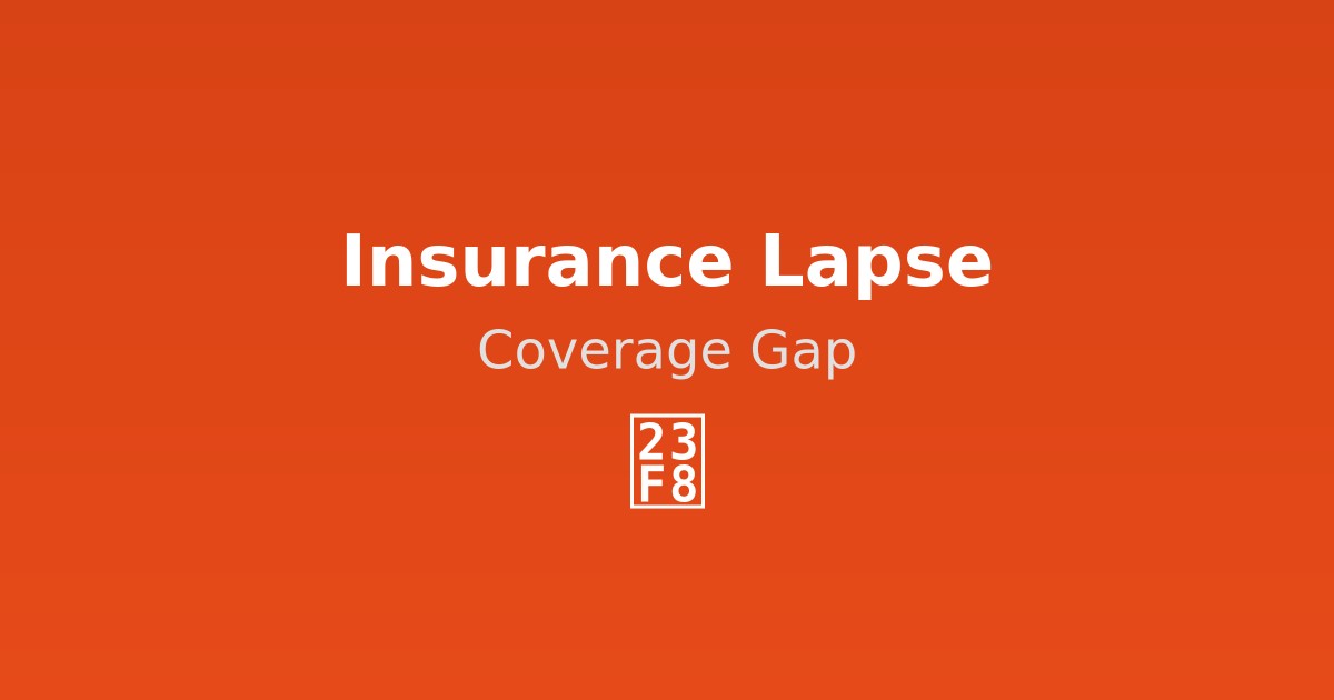 What Happens If Your Car Insurance Lapses?